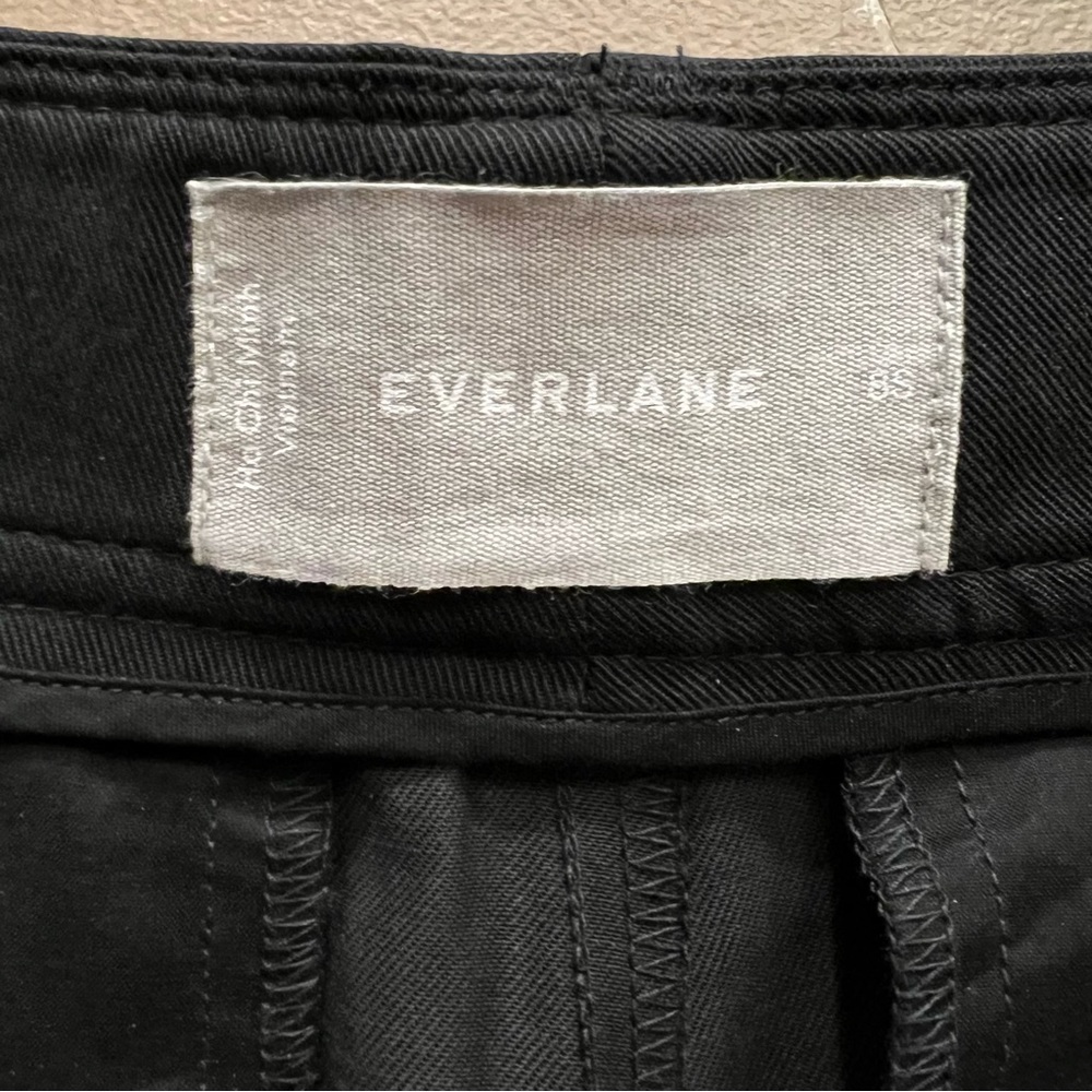 Everlane Black Wide-Leg Trousers - Picture 8 of 9